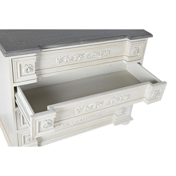 Kommode DKD Home Decor 100 x 50 x 83,5 cm Grå Beige Mørkegrå Mangotræ Træ MDF