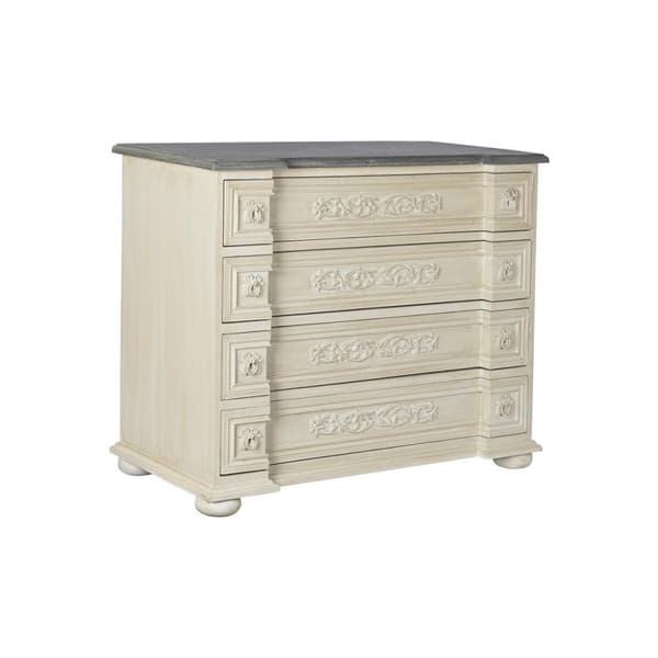 Kommode DKD Home Decor 100 x 50 x 83,5 cm Grå Beige Mørkegrå Mangotræ Træ MDF
