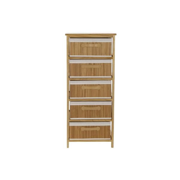 Lipasto DKD Home Decor Luonnollinen Bambu Paolownia wood 42 x 32 x 98 cm