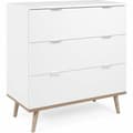 Pikkukuva 1 / 6: Lipasto Scandinavian Valkoinen 79,8 x 40 x 86,5 cm