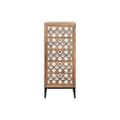 Pikkukuva 7 / 7: Lipasto Home ESPRIT Ruskea Musta Hopeinen Mangopuu Peili Intialainen mies 45 x 35 x 105 cm