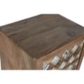 Pikkukuva 2 / 7: Lipasto Home ESPRIT Ruskea Musta Hopeinen Mangopuu Peili Intialainen mies 45 x 35 x 105 cm