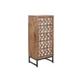 Pikkukuva 1 / 7: Lipasto Home ESPRIT Ruskea Musta Hopeinen Mangopuu Peili Intialainen mies 45 x 35 x 105 cm