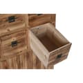 Pikkukuva 4 / 9: Lipasto Home ESPRIT Musta Luonnollinen Kuusi Puu MDF Itämainen 63 x 27 x 101 cm