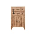 Pikkukuva 9 / 9: Lipasto Home ESPRIT Musta Luonnollinen Kuusi Puu MDF Itämainen 63 x 27 x 101 cm
