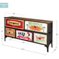 Miniatyrbild 4 av 6: Kommod Max Home Vintage 103 x 56 x 30 cm