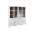 Miniatyrbillede 1 af 11: Display Stand Home ESPRIT Hvid Krystal Mangotræ 200 x 45 x 230 cm