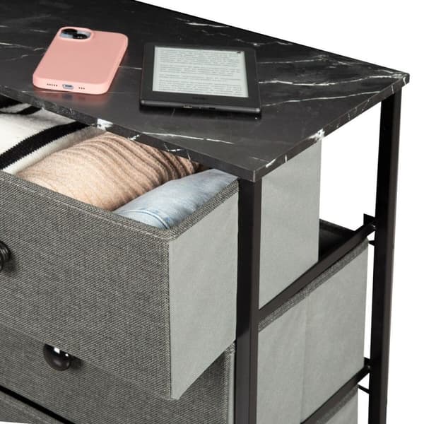 Lipasto Max Home Harmaa Marmori 80 x 81 x 30 cm