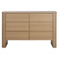 Miniatyrbillede 7 af 7: Kommode Home ESPRIT Natur Lysegrå Moderne 120 x 40 x 80 cm