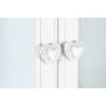 Miniatyrbillede 6 af 8: Display Stand Home ESPRIT Hvid Træ Krystal 76 x 39 x 193 cm