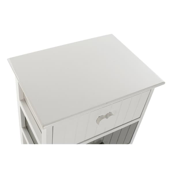 Lipasto Home ESPRIT Valkoinen Harmaa 40 x 29 x 90 cm