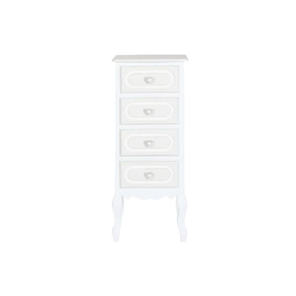 Lipasto Home ESPRIT Valkoinen Romanttinen 40 x 36 x 100 cm