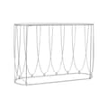 Miniatyrbillede 2 af 5: Hallbord DKD Home Decor Hvid Sølvfarvet 115 x 35 x 78 cm