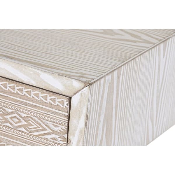 Hallbord DKD Home Decor Hvid 120 x 35 x 80 cm