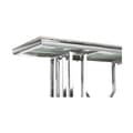 Miniatyrbillede 4 af 5: Hallbord DKD Home Decor Hvid Sølvfarvet 120 x 40 x 78 cm