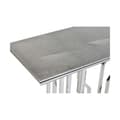 Miniatyrbillede 2 af 5: Hallbord DKD Home Decor Hvid Sølvfarvet 120 x 40 x 78 cm