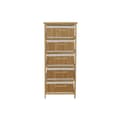 Miniatyrbillede 1 af 5: Kommode DKD Home Decor Natur Bambus Paulonia træ 42 x 32 x 98 cm