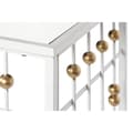 Miniatyrbillede 5 af 5: Hallbord Home ESPRIT Hvid Gylden 120 x 40 x 80 cm