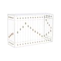 Miniatyrbillede 1 af 5: Hallbord Home ESPRIT Hvid Gylden 120 x 40 x 80 cm