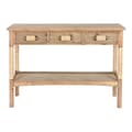 Miniatyrbillede 6 af 7: Hallbord Home ESPRIT Lys brun 110 x 40 x 79,5 cm