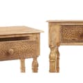 Miniatyrbillede 4 af 4: Entrebord med 2 skuffer Gift Decor 39 Brun 98 x 77 x 42 cm Ark