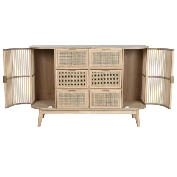 Kommode Home ESPRIT Gylden Natur Gran 120 x 40 x 80 cm