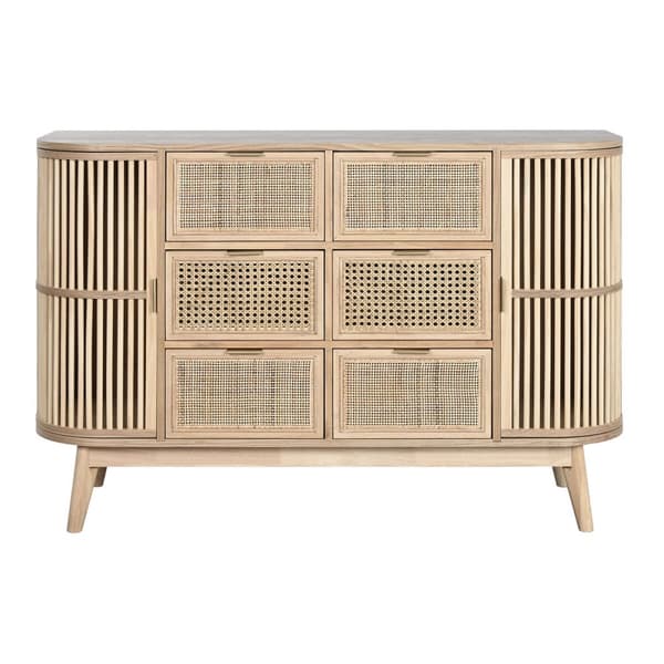 Kommode Home ESPRIT Gylden Natur Gran 120 x 40 x 80 cm