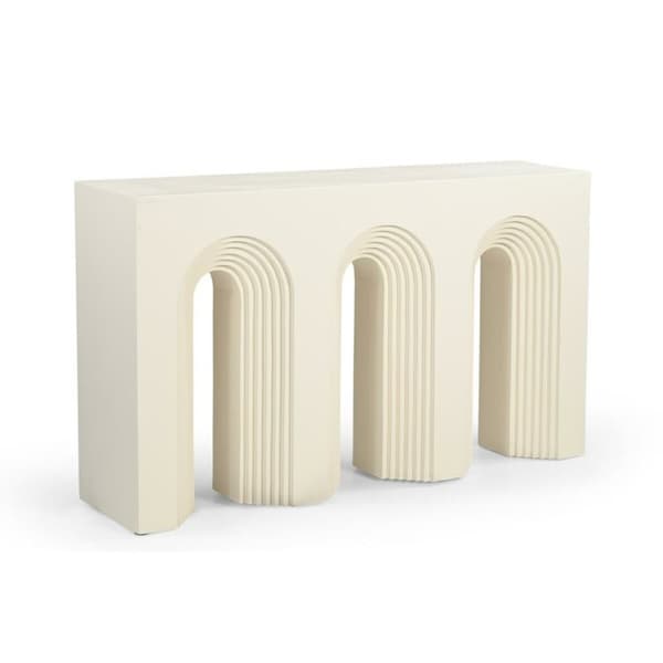 Hallbord Home ESPRIT Hvid 150 x 35 x 87 cm