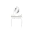 Miniatyrbillede 2 af 2: Spiller Home ESPRIT Hvid ABS Spejl Træ MDF 75 x 42 x 140 cm