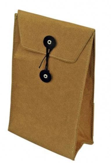 matkasse 3 liter papper brun