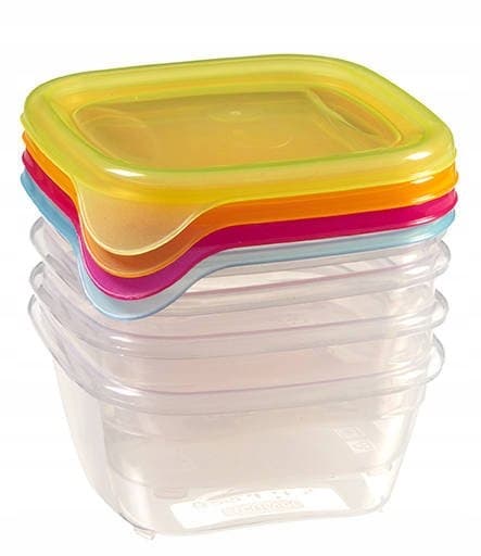 CURVER - Set med Fresh & Go-behållare 4x0,25L