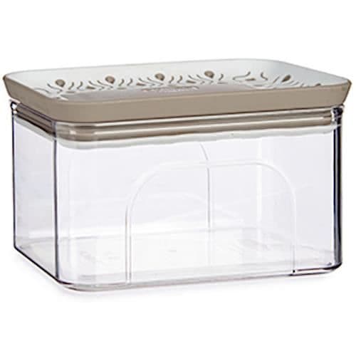 Stefanplast förvaringsbox Tosca 700 ml 15,3 cm transparent/taupe