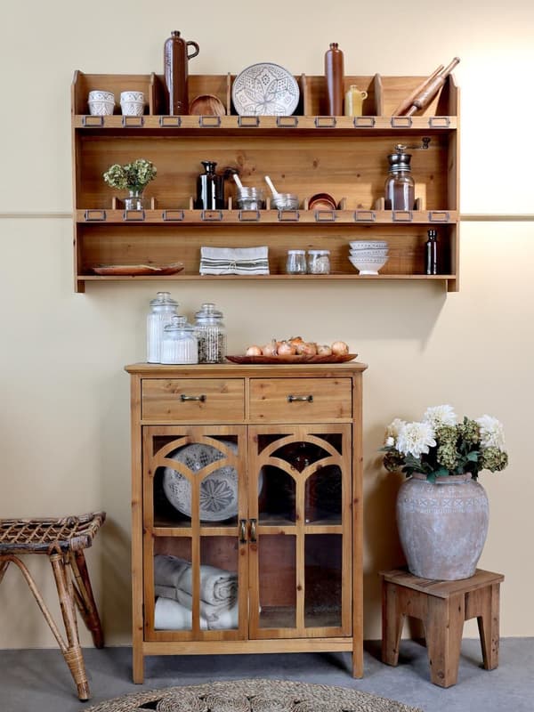 Stor Glasburk med lock - flera storlekar Chic Antique