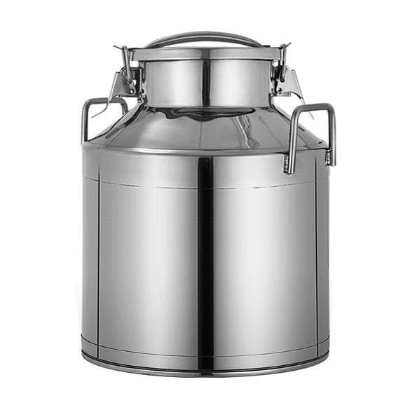 10L mjölktank i rostfritt stål, stor kapacitet, hållbar och robust, pålitlig tätning, lätt att bära, flera användningsområden