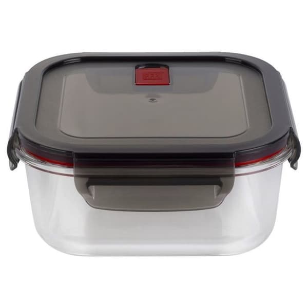 ZWILLING Gusto - Hermetisk förvaringslåda (kvadrat 1100 ml) - Borosilikatglas