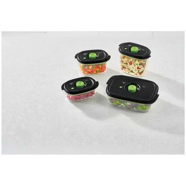 Foodsaver Pack vakuummaskin Färska lådor 0,7L + 1,2L