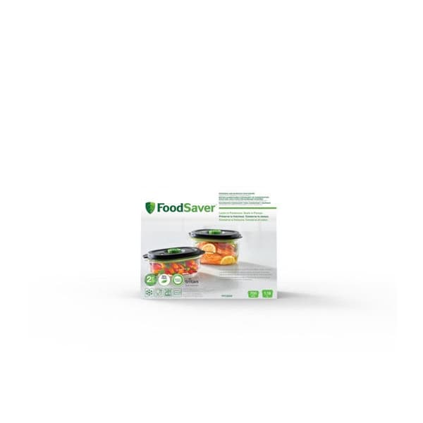 Foodsaver Pack vakuummaskin Färska lådor 0,7L + 1,2L