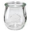 Burkar - WECK - TULIP - 220 ML - Set med 12 - Glas - Tål diskmaskin
