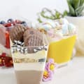 Miniatyrbild 6 av 11: 50-Pack - Bägare Fyrkantig / Plastbägare - 160ml