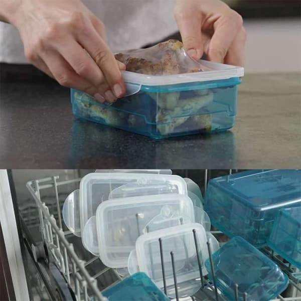 Set med 6 "Clever Box" förvaringslådor