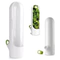 Miniatyrbild 2 av 4: MAVURA Förvaringsburk »MLiving Herb Container Fresh Förvaringslåda Cut Herb Box Örtbehållare Kylskåp
