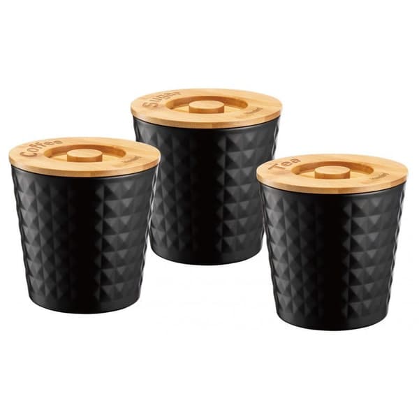 SET MED 3 BEH?LLARE KAFFE TE SOCKER KLAUSBERG KB-7486