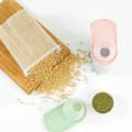 Miniatyrbild 3 av 4: Set med 6 stycken förvaringslådor i klar plast 2,5 l spannmålsförvaring - slumpmässig färg