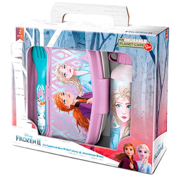 Safta Yksi Sydän-lounaspussi Frozen Ii Monivärinen