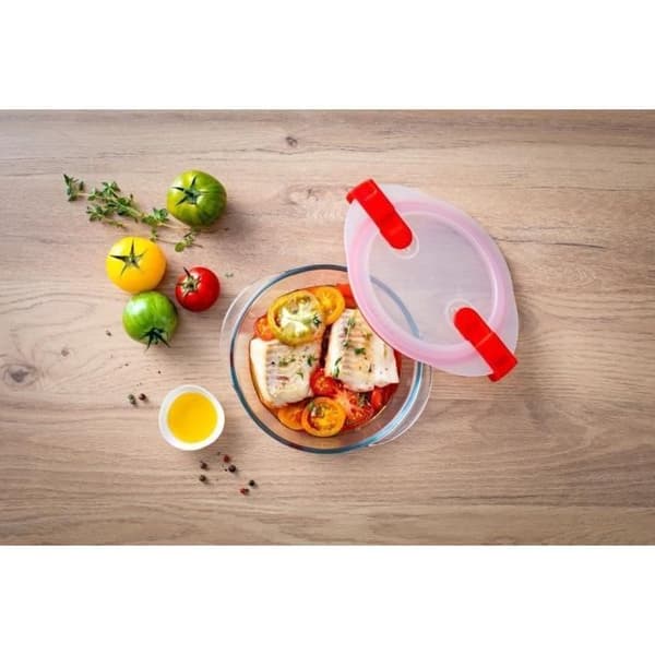 PYREX Runt fat 14 cm + Cook & Heat lock