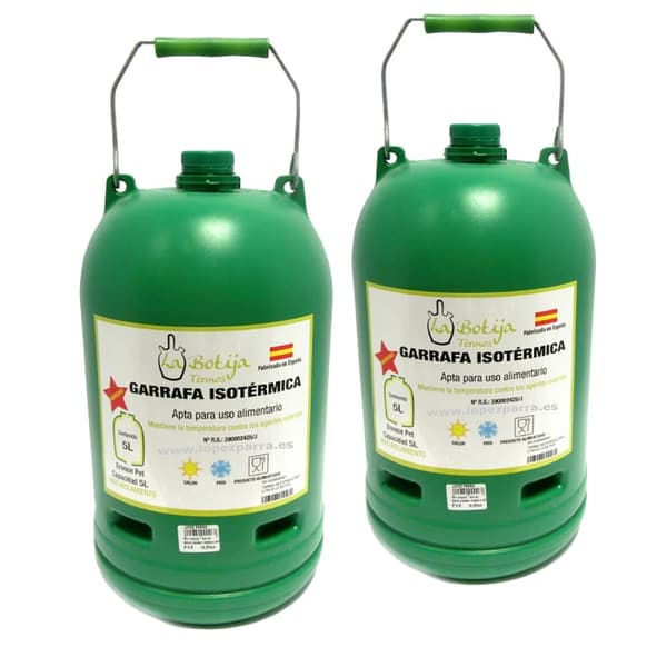 Isotermisk tank, 5 liters kapacitet, miljøvenlig plastik,5 liter 2 PAs +++ Billig