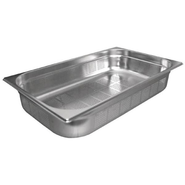 Perforerad rostfri gastrobehållare GN 1/1 - 200 mm - Vogue