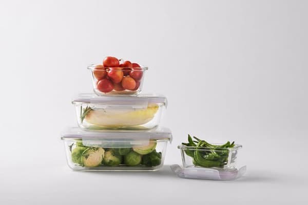 Förvaringslådor - lufttäta lådor Lås - lås - LLG214G - Menagere Verre