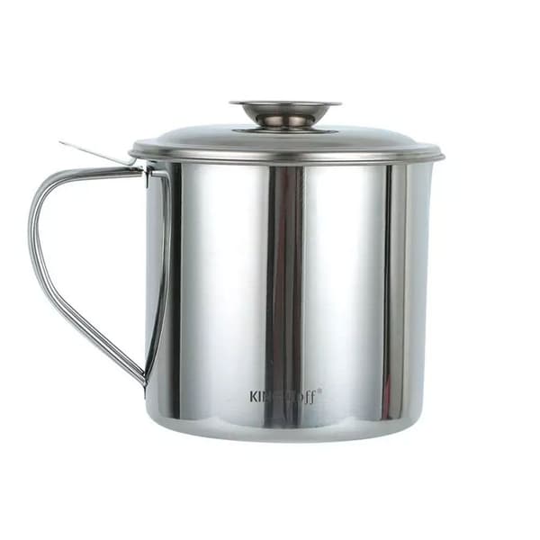 OLJEKRULLBEH?LLARE 1,2L MED FILTERSIL KINGHOFF KH-1726