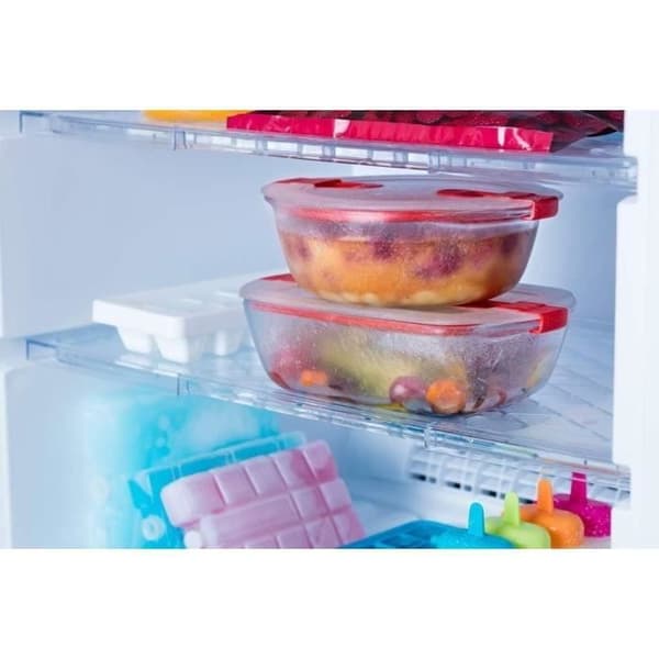 Rektangulär låda med lock - PYREX - 1451024 - 23 x 15 cm - 1,1 L - Cook &amp; Heat - Bas i borosilikatglas